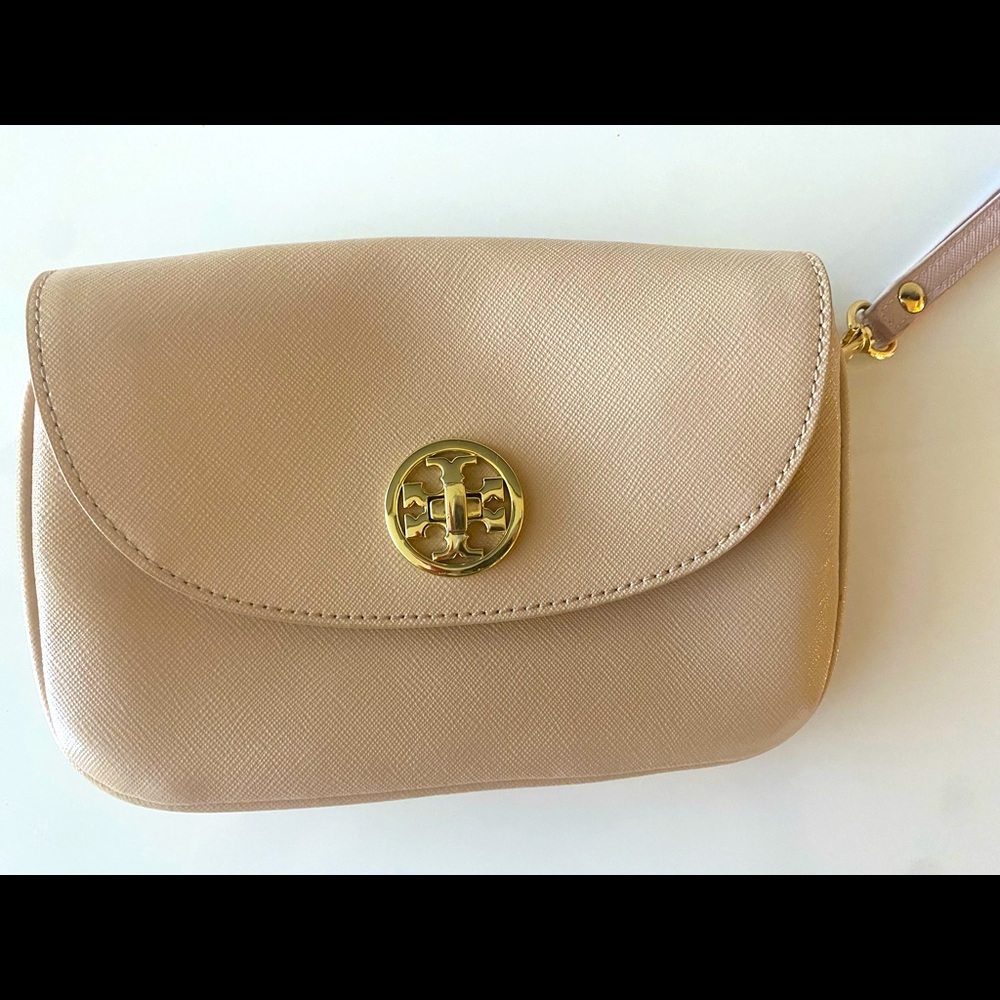 Small light pink Authentic Tory Burch Bag